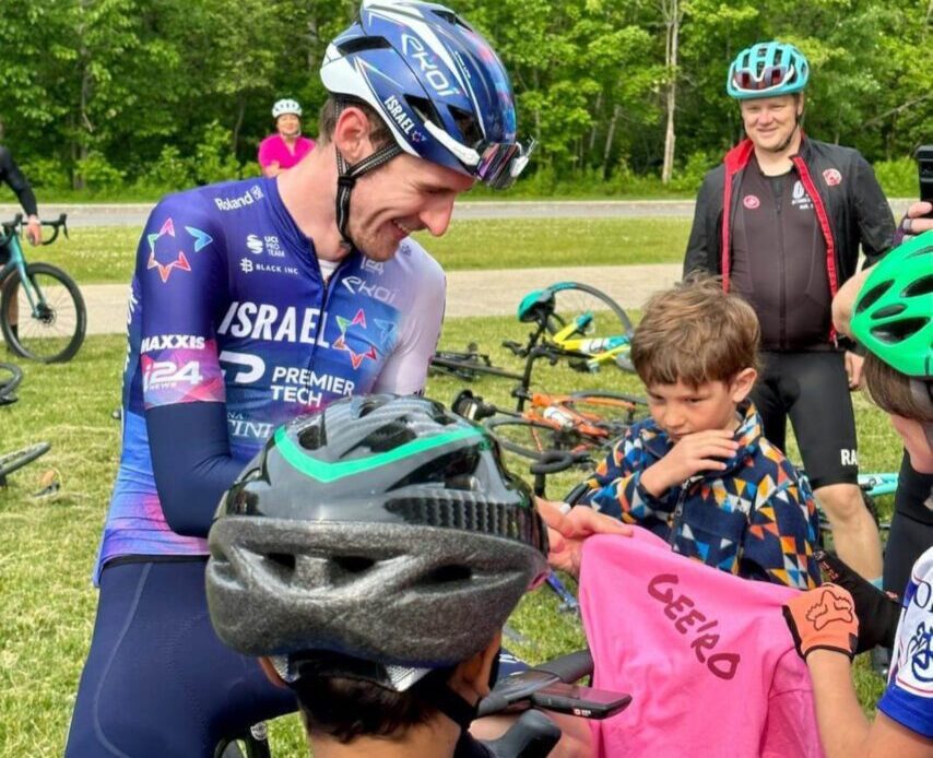 Derek Gee given a hero’s welcome at Preston Street Criterium