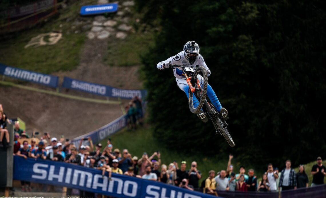 Double downhill podiums for Canada in Leogang