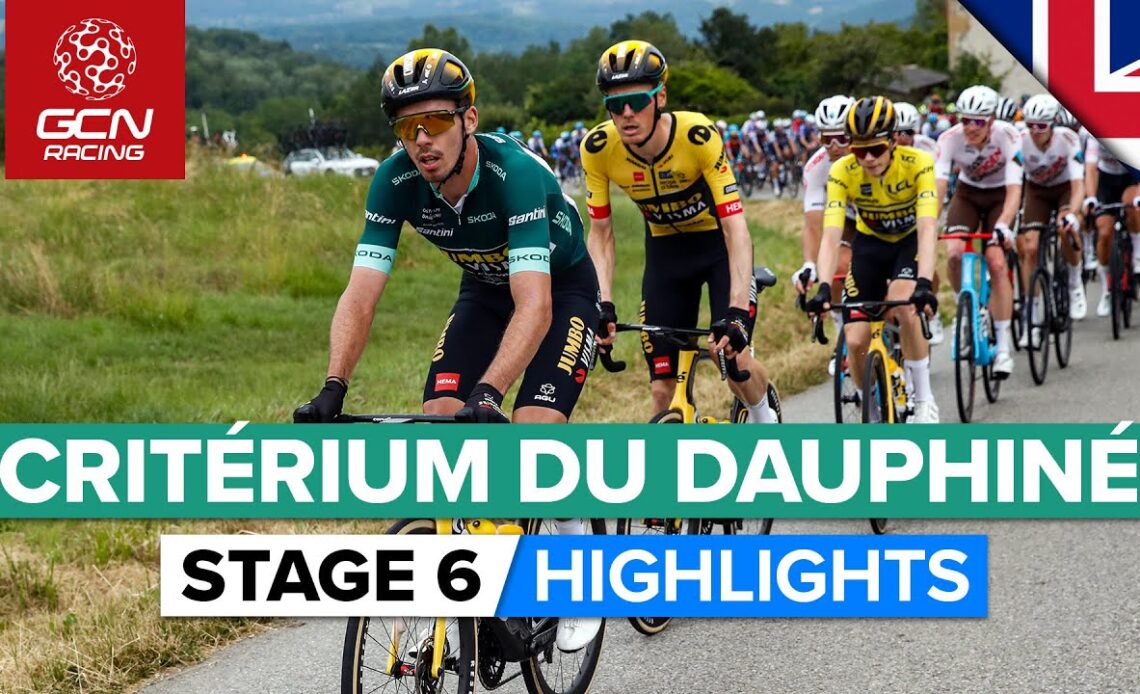 First High Mountain Test! | Critérium Du Dauphiné 2023 Highlights - Stage 6