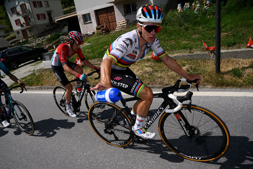 'In this form, survival is the only tactic' - Remco Evenepoel stays in hunt at Tour de Suisse