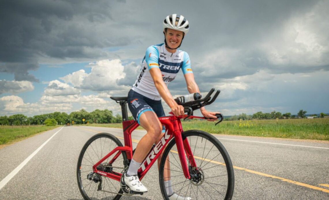 Ironman champ Taylor Knibb signs with Trek-Segafredo professional cycling team