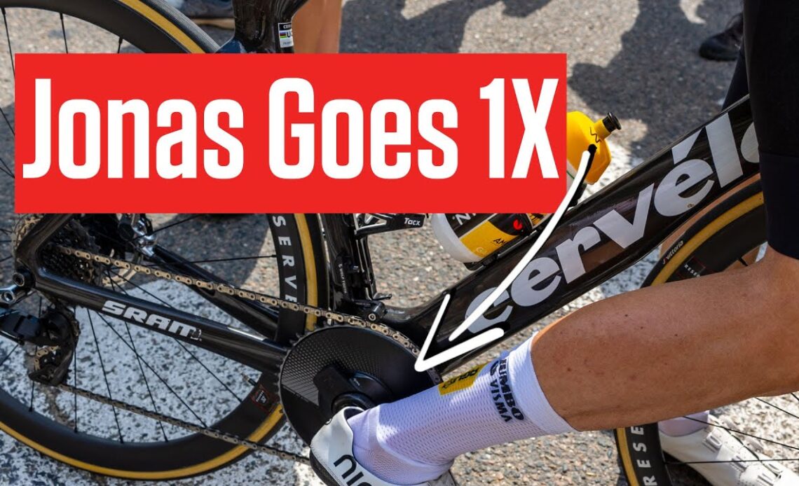 Jonas Vingegaard Goes 1X Single Chain On Tour de France 2023 Bike