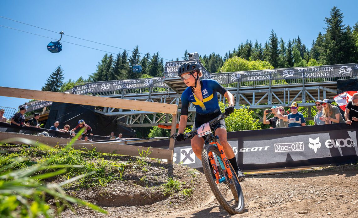 Lenzerheide MTB World Cup: Rissveds, Schwarzbauer take short track titles