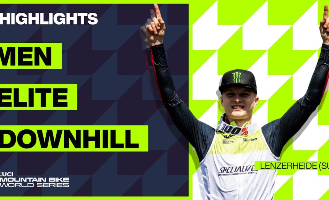 Lenzerheide - Men Elite DHI Highlights | 2023 UCI MTB World Cup