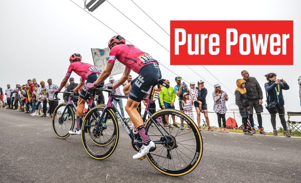 Neilson Powless Propels Up Mountain to Break Chase Group Tour de Suisse 2023