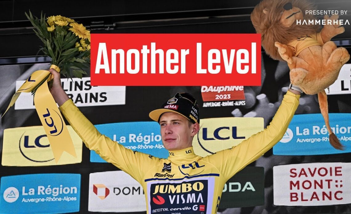 On Site: Vingegaard Is On Another Level Criterium du Dauphine 2023l🔝