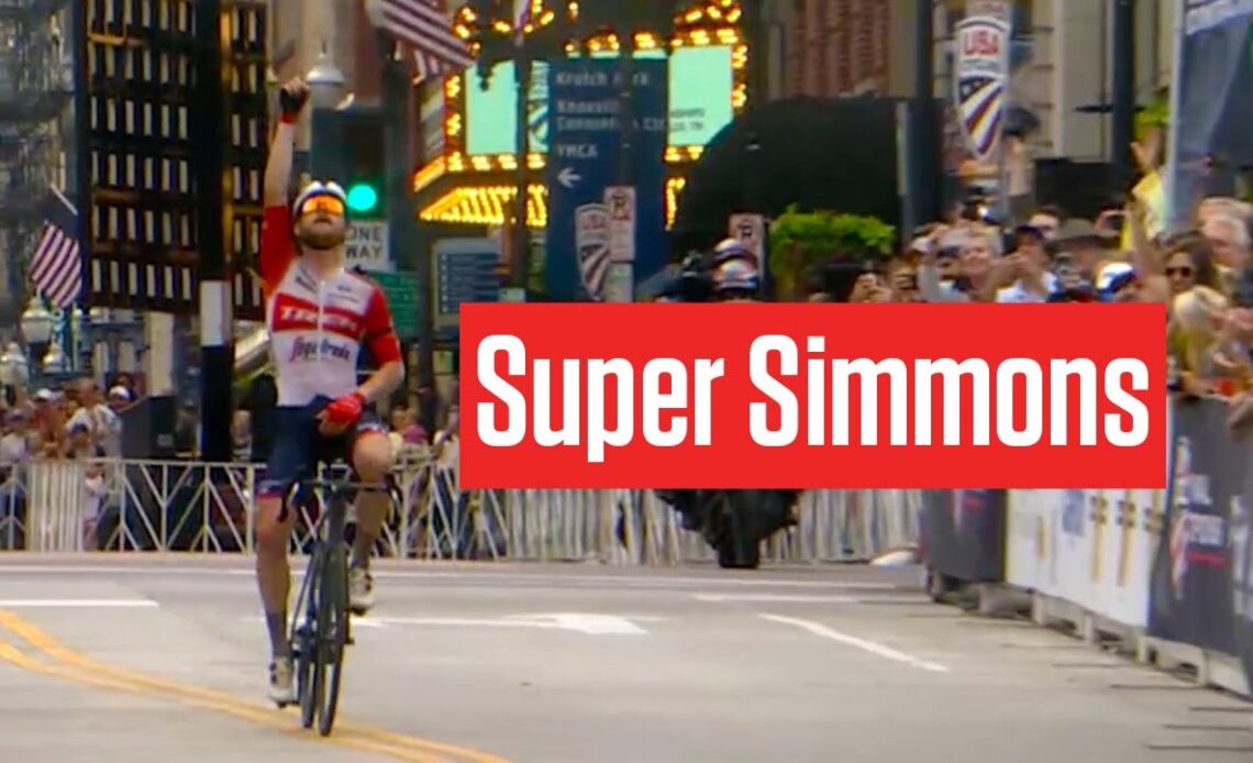 Quinn Simmons Dominates USA Cycling Pro Road National Championships 2023