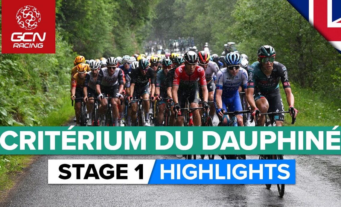 The Breakaway Fights Hard For The Win! | Critérium Du Dauphiné 2023 Highlights - Stage 1