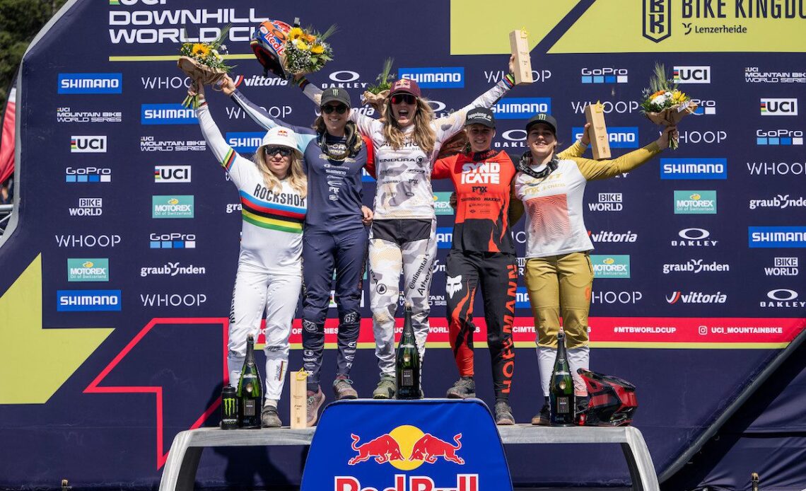 The Rachel Atherton comeback story will continue in Leogang