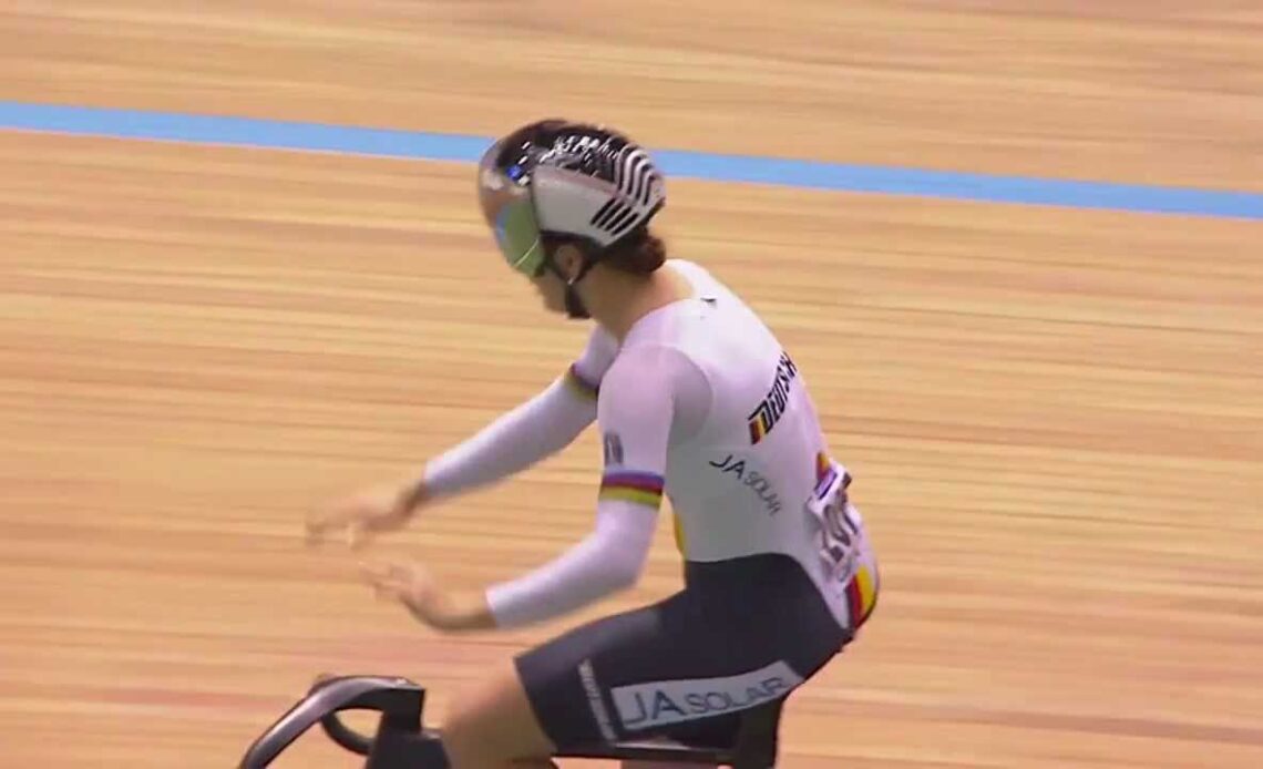 Women's Team Sprint Gold Final - 2014 Track World Championships, Cali, Colombia