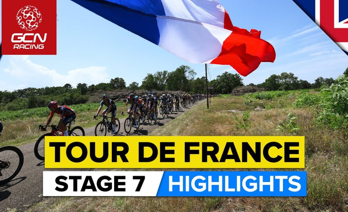 A Fast And Ferocious Finish Into Bordeaux | Tour De France 2023 Highlights - Stage 7