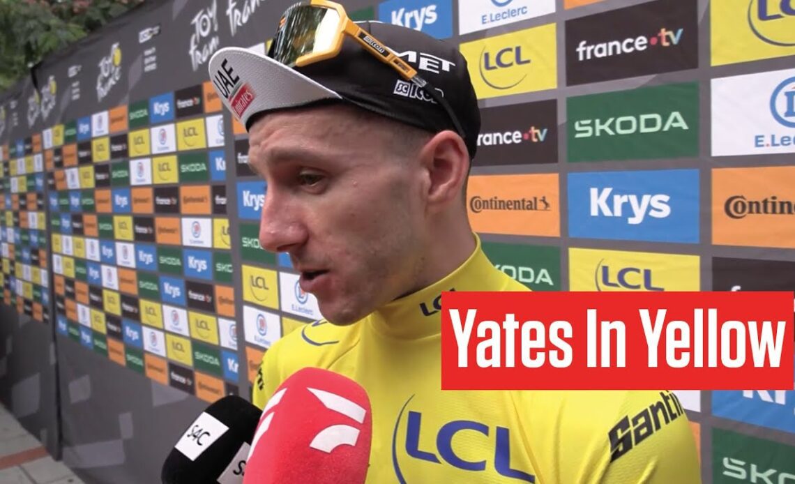 Adam Yates: Honor And Privilege To Wear The Tour's Yellow Jersey