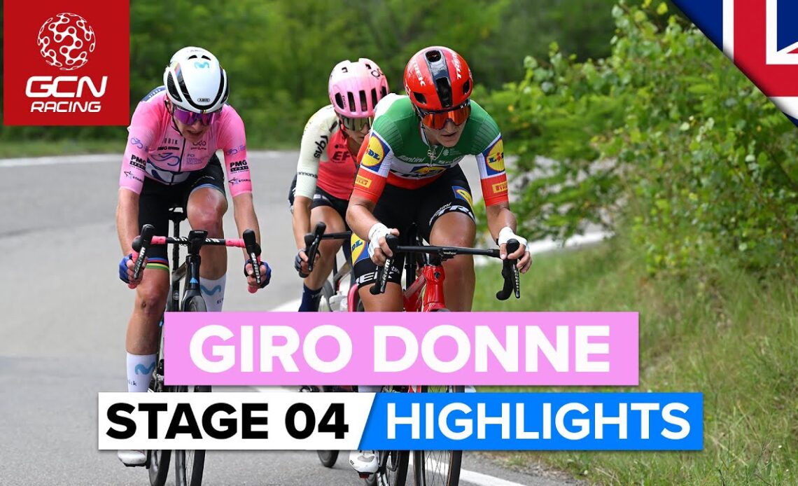 Attack Is The Best Defence! | Giro Donne 2023 Highlights - Stage 4