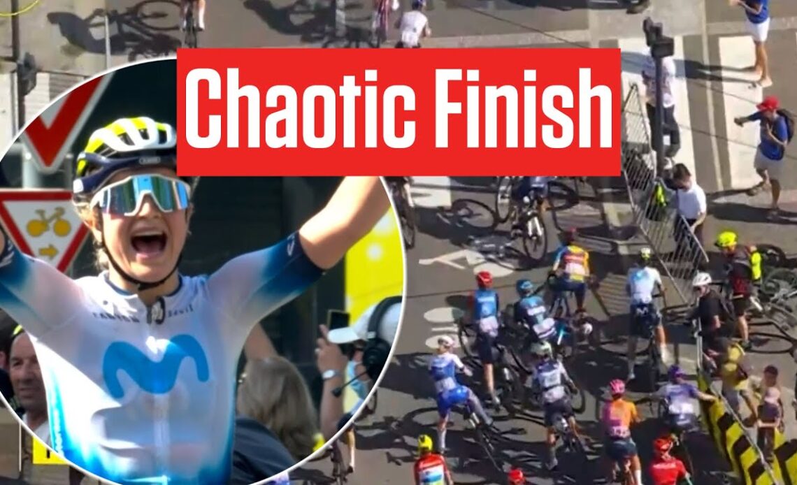 Emma Norsgaard Wins Chaotic Tour de France Femmes 2023 Stage 6