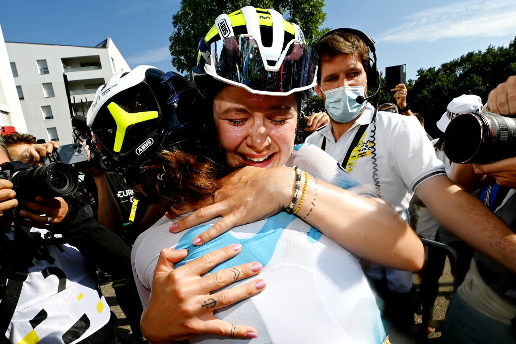 Emma Norsgaard completes self-reinvention with Tour de France Femmes stage win