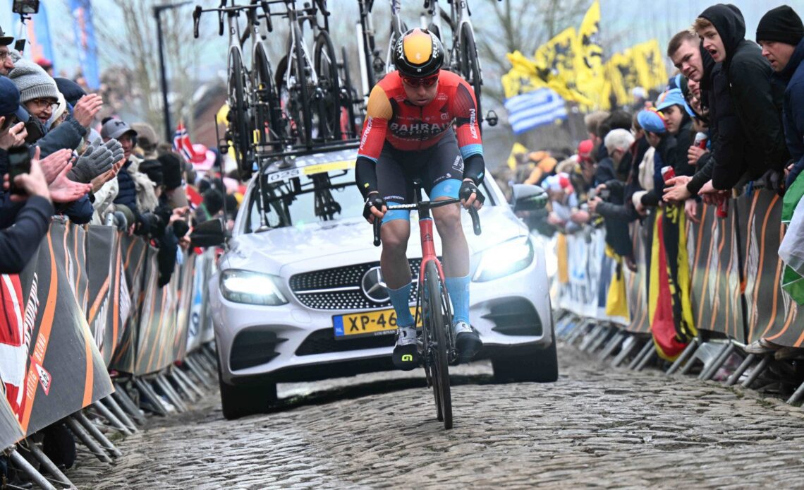 Four months later, the UCI suspends Filip Maciejuk for his ride at Flanders