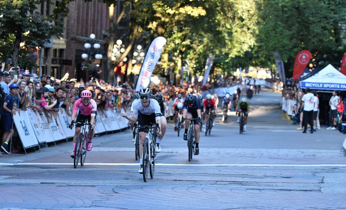 Global Relay Gastown Grand Prix women's finish