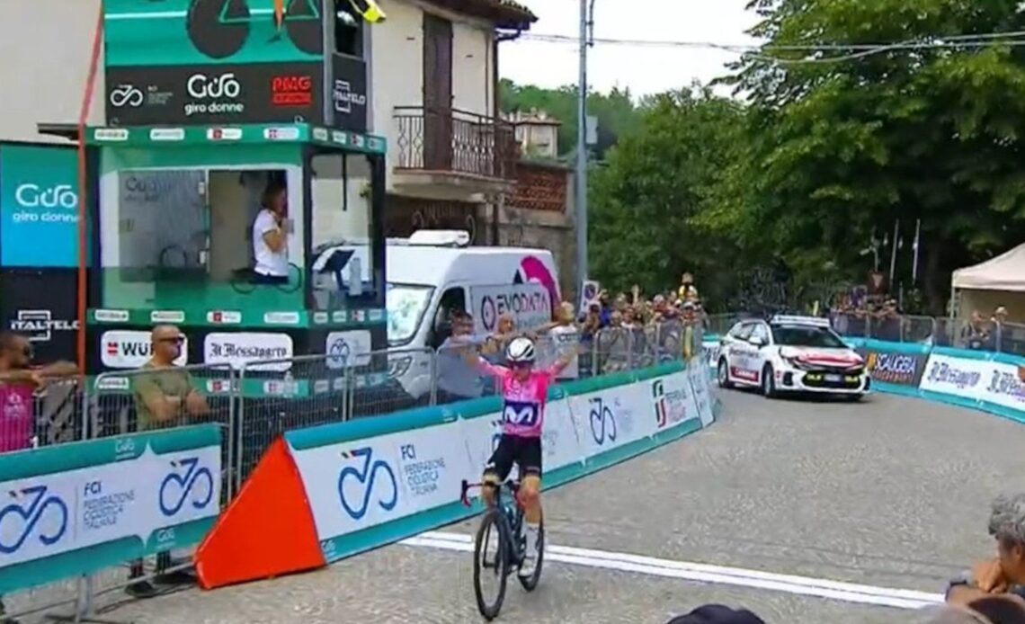 Giro d’Italia Donne Stage 6: Annemiek van Vleuten wins in pink