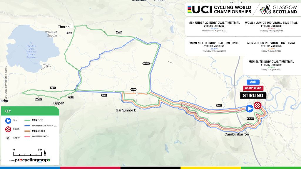 [HOLD, in progress] UCI Road World Championships 2023 routes