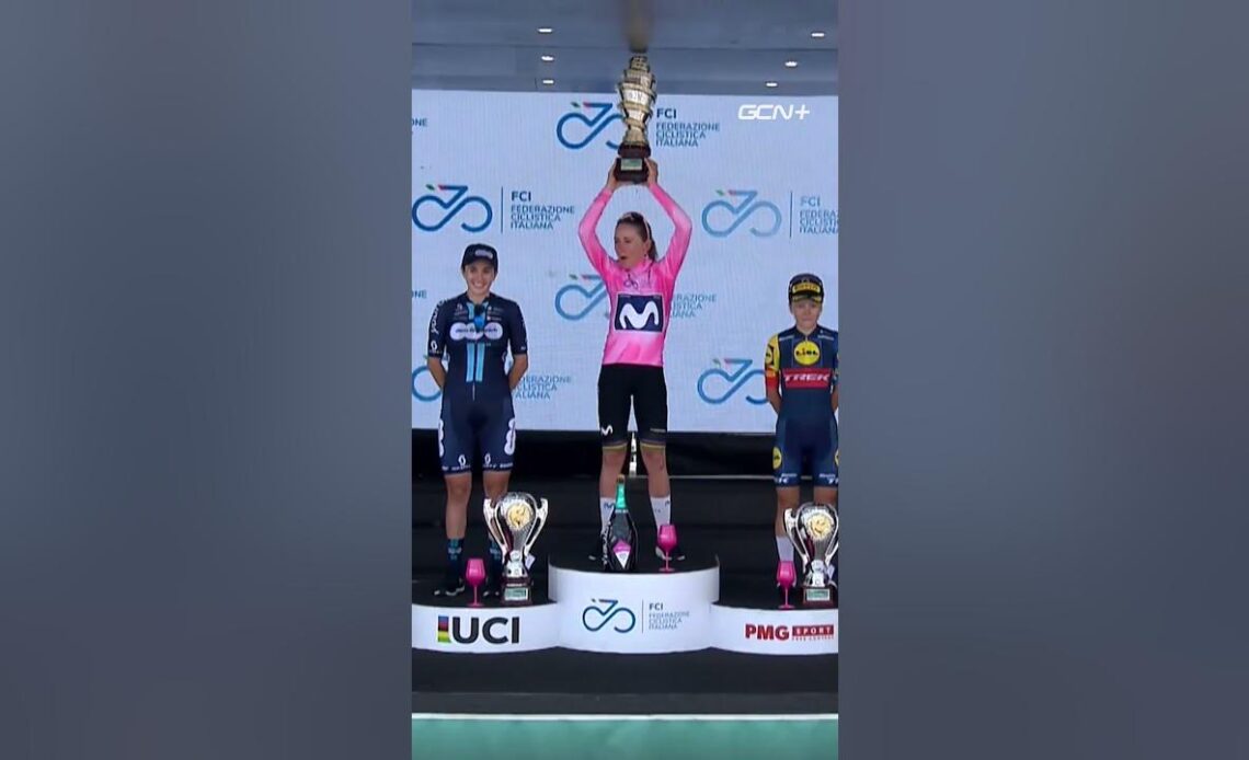 Her Fourth Win At The Giro Donne! #shorts