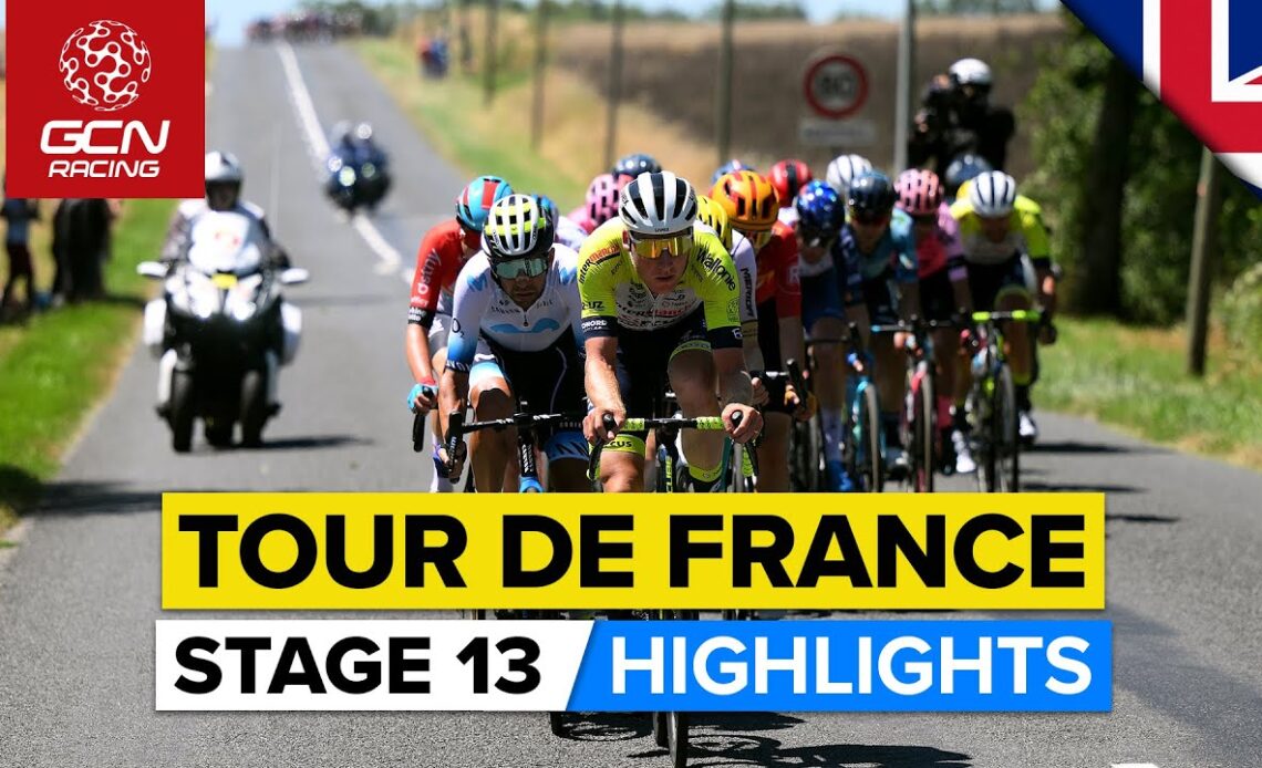 Huge Summit Finish On Bastille Day! | Tour De France 2023 Highlights - Stage 13