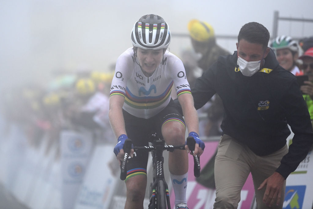 'I raced with my heart' - Annemiek van Vleuten defeated on Col du Tourmalet