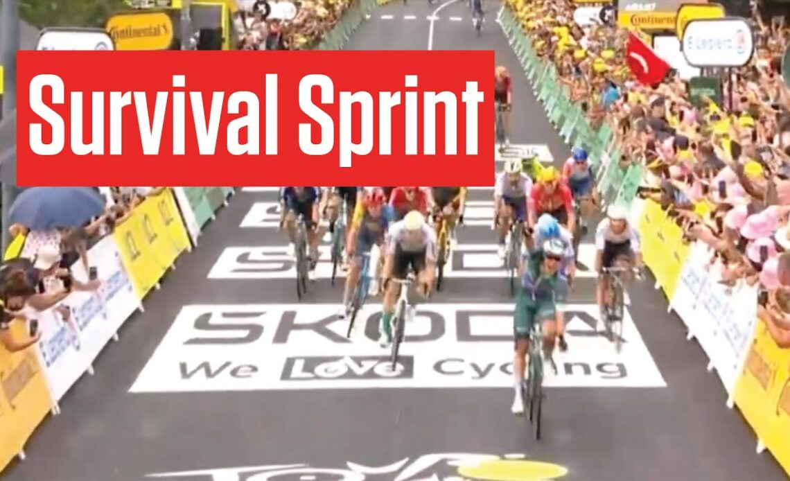 Jasper Philipsen Wins SURVIVAL SPRINT In Chaotic Finish In Stage 11 Of The Tour de France