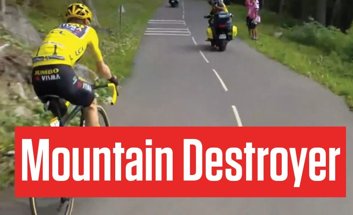 Jonas Vingegaard DESTROYS Mountain In Stage 17 In The Tour de France 2023