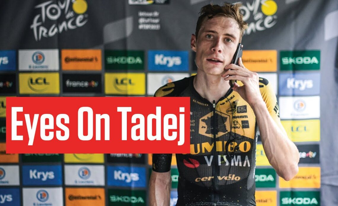 Jonas Vingegaard In Tour de France Yellow, But Keeping Eye On Tadej Pogacar