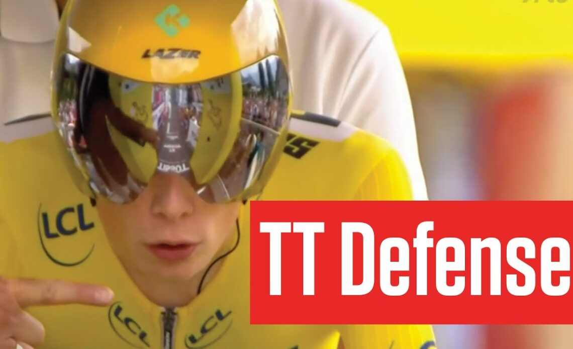 Jonas Vingegaard Starts Time Trial Defending Yellow In Stage 16 Of The Tour de France 2023