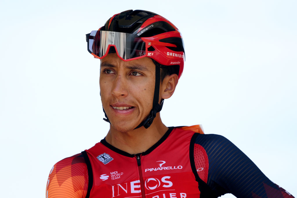 Just finishing the Tour de France a victory for former winner Egan Bernal