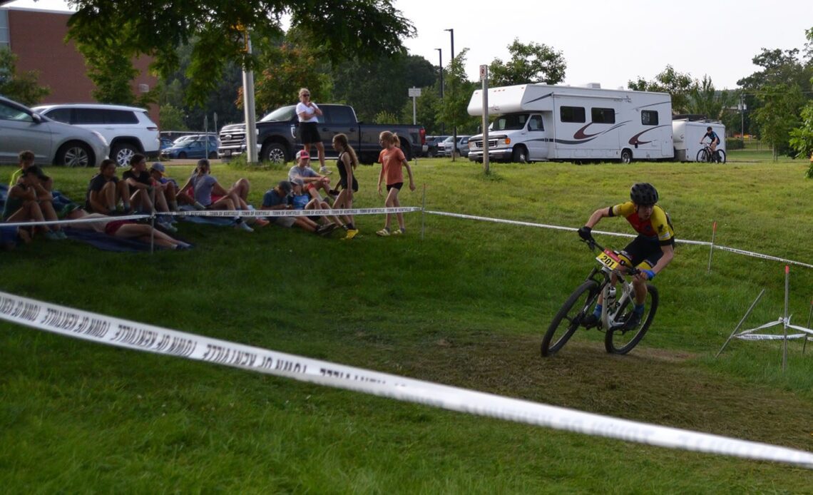 Laurie Arseneault wins the Canadian National Short Track Championship for a second year running