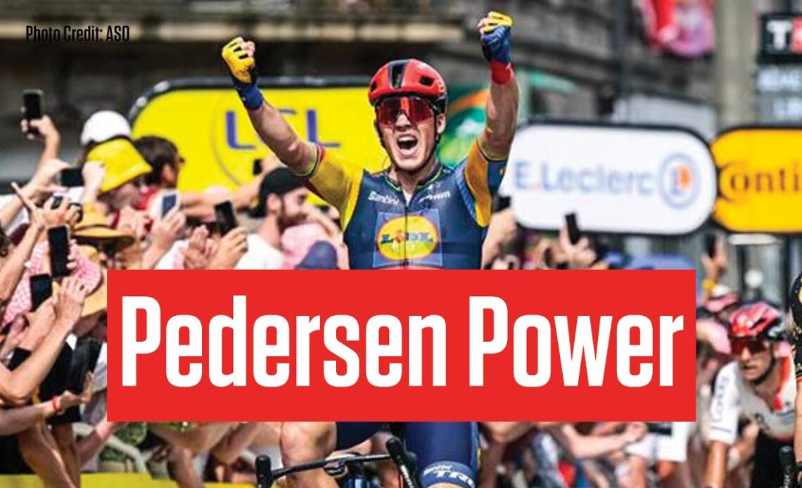 Mads Pedersen WINS With Team Strategy In Stage 8 Of The Tour de France