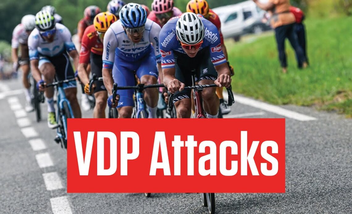 Mathieu Van Der Poel Lights Up Stage 12 In The Tour de France 2023