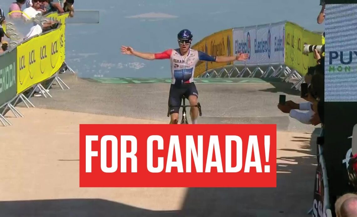 Michael Woods WINS FOR CANADA On The Puy de Dome In Stage 9 Of Tour de France 2023