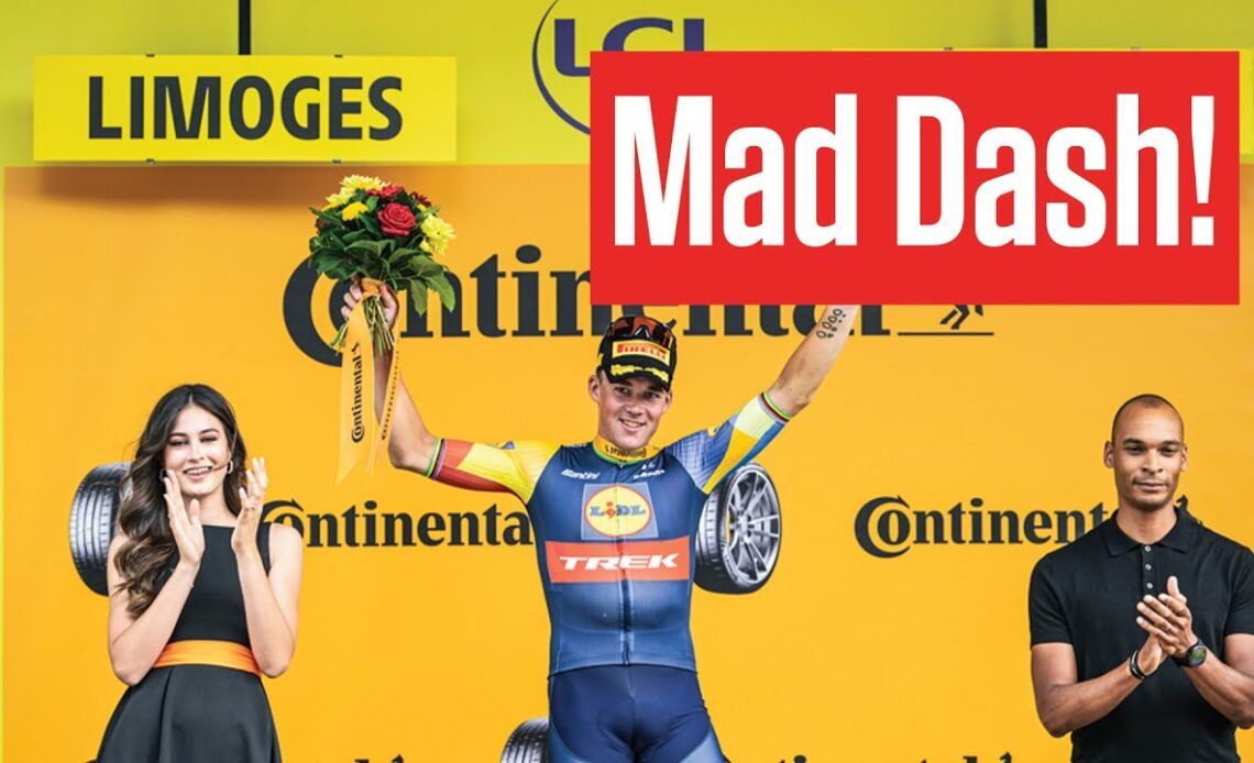 On-Site: Mads Pedersen Conquers Limoges, Mark Cavendish Abandons Tour de France