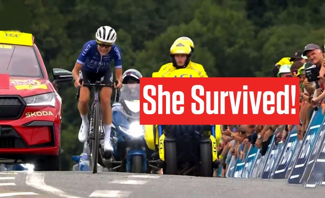 SOLO ATTACK To Win Tour de France Femmes 2023 Stage 4 By Yara Kastelijn