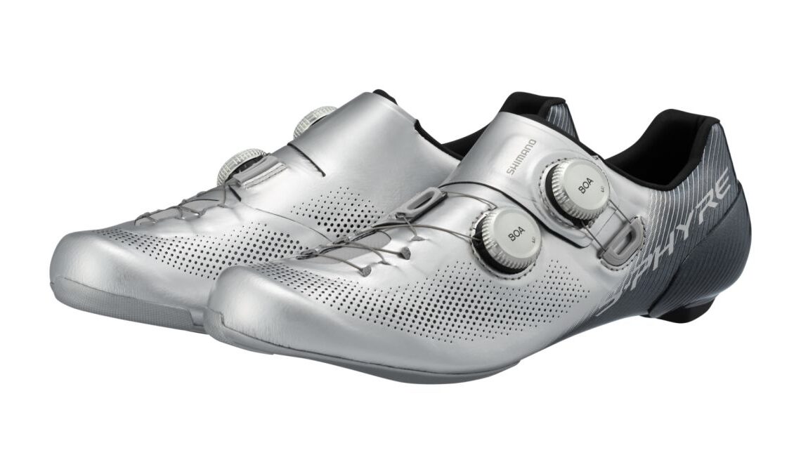 Shimano releases silver edition of its Tour de France proven S-Phyre RC903S road shoes