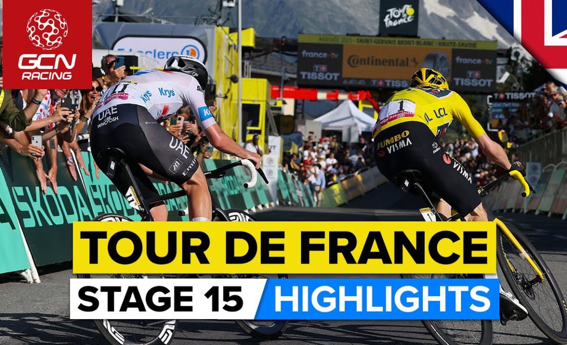 Summit Finish Draws The Second Week To A Close! | Tour De France 2023 Highlights - Stage 15