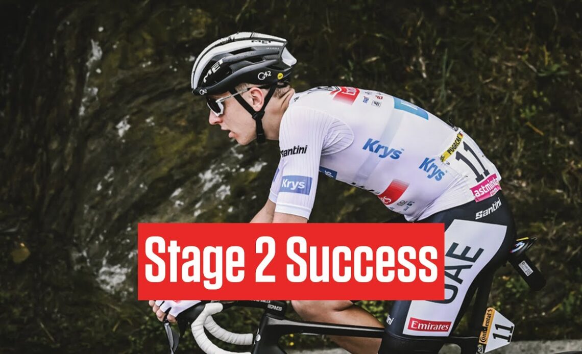 Tadej Pogacar: 'A Successful Tour de France Day'