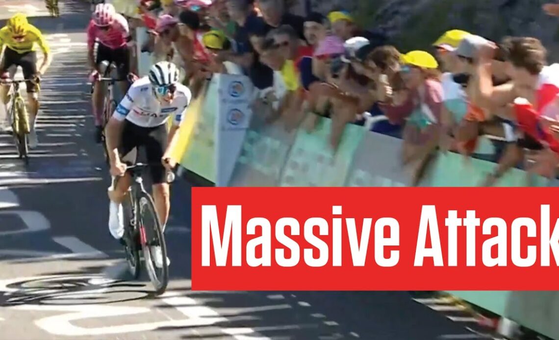 Tadej Pogacar BREAKS Jonas Vingegaard; Kwiatkowski Wins Stage 13 Of The Tour de France 2023