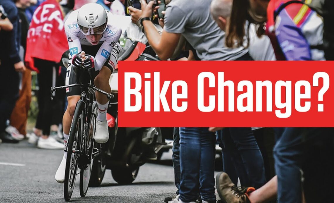 Tadej Pogacar Bike Change Plan For Tour de France 2023 Time Trial