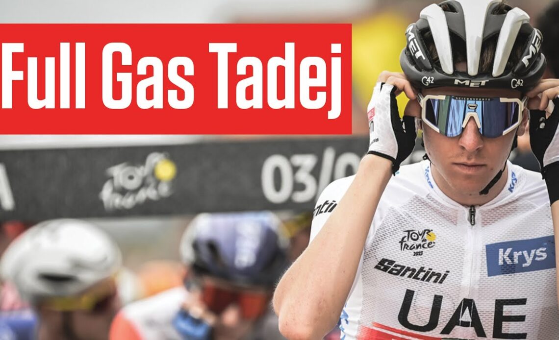 Tadej Pogacar & UAE Strategy Is 'Full Gas' For Stage 20 In The Tour de France 2023