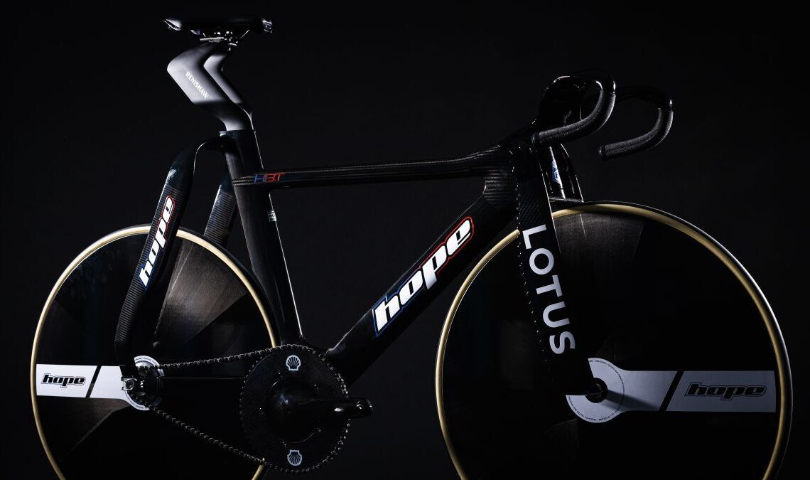 The Hope x Lotus track bike for the 2024 Olympics is wilder than ever