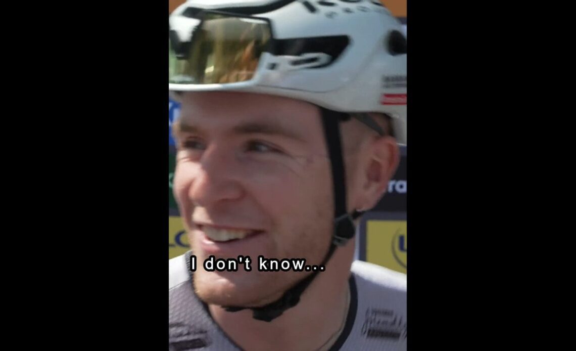 A tour de france rider is asked where he is