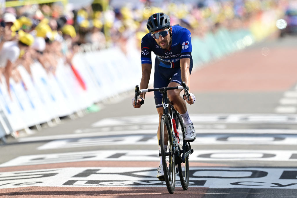 Thibaut Pinot in vintage form on breakaway hunt in Tour de France