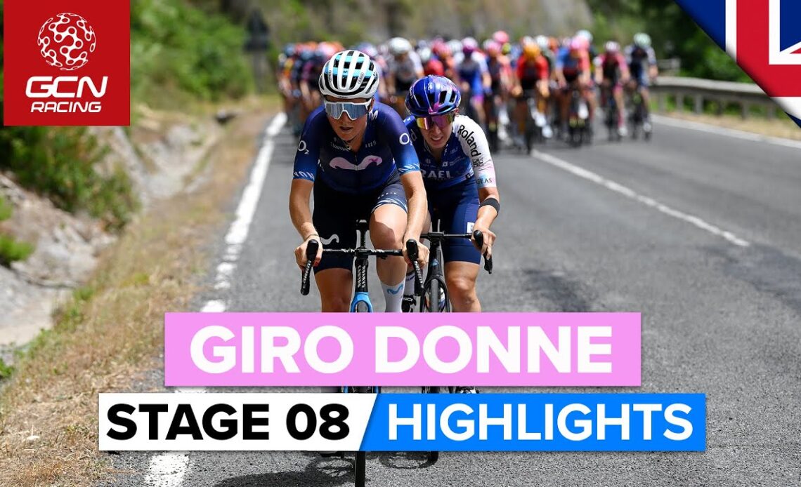 Touch And Go For The Sprinters! | Giro Donne 2023 Highlights - Stage 8