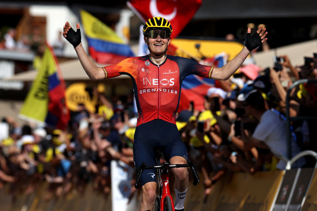 Tour de France: Carlos Rodríguez strikes for win on stage 13 as Vingegaard gains valuable 1 second