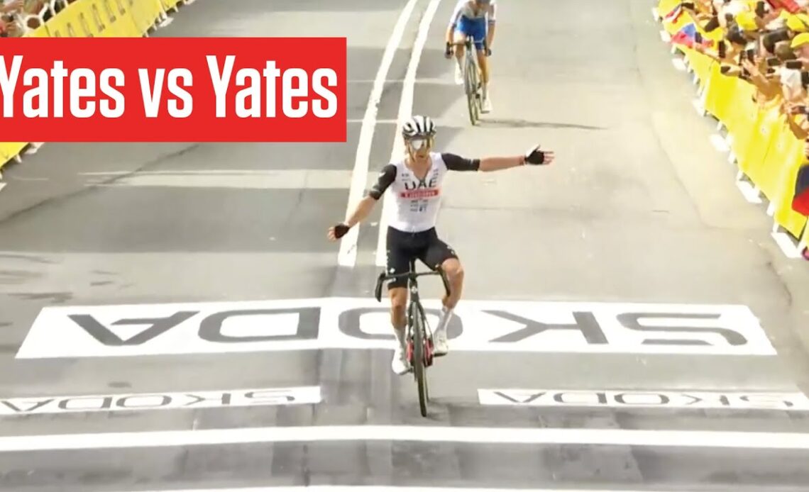 Yates Brothers Go 1 & 2 In Tour de France 2023 Stage 1
