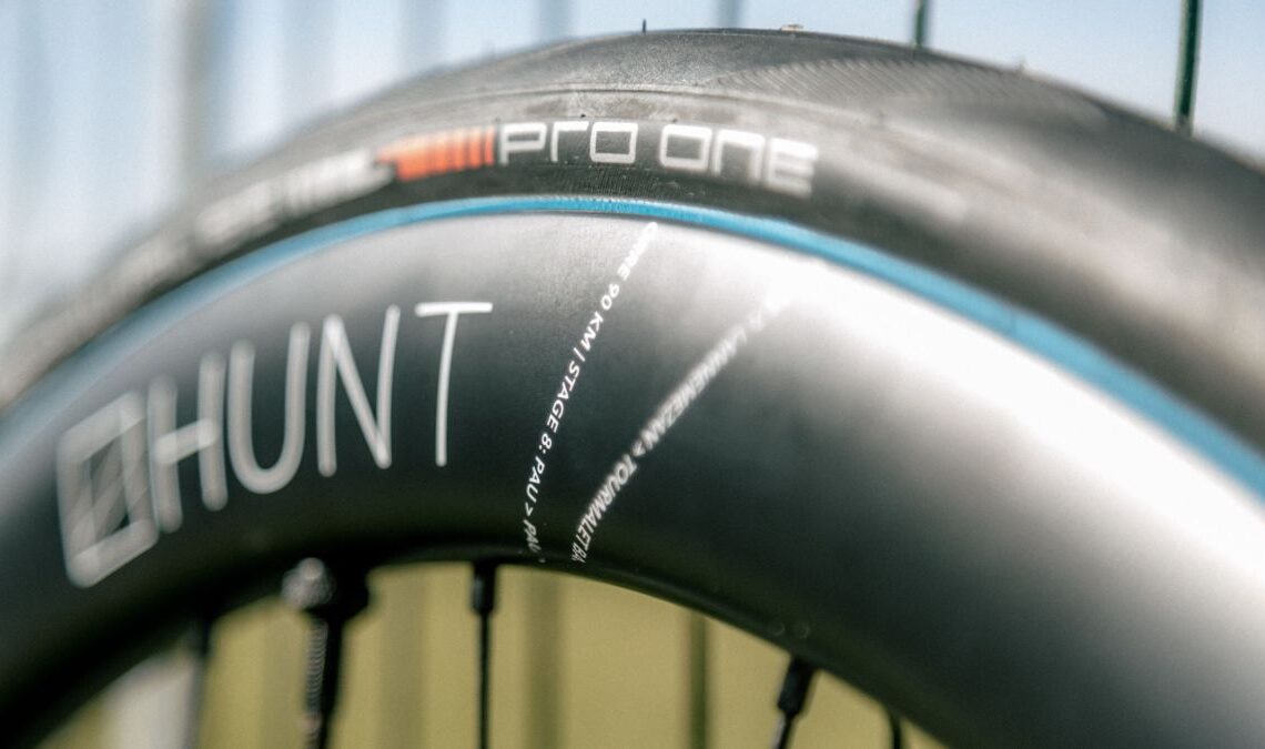 You can buy a Hunt Aerodynamicist wheelset raced at the Tour de France Femmes